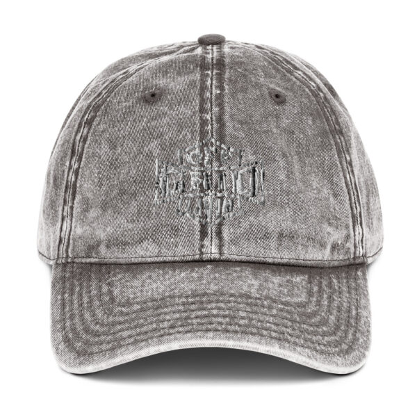 vintage cap charcoal grey front 63c80044cc8a4