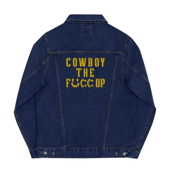 unisex denim jacket classic denim back 64193b2c9e4ee