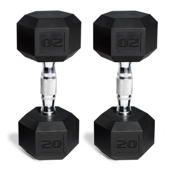 2 pack Barbell 45lb Coated Hex Dumbbell Single.jpg 640x640.jpg 1 1